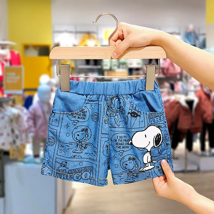 【80-150】2点セット 快適に着られる キッズ Tシャツ＆ショートパンツ 上下セッ ト