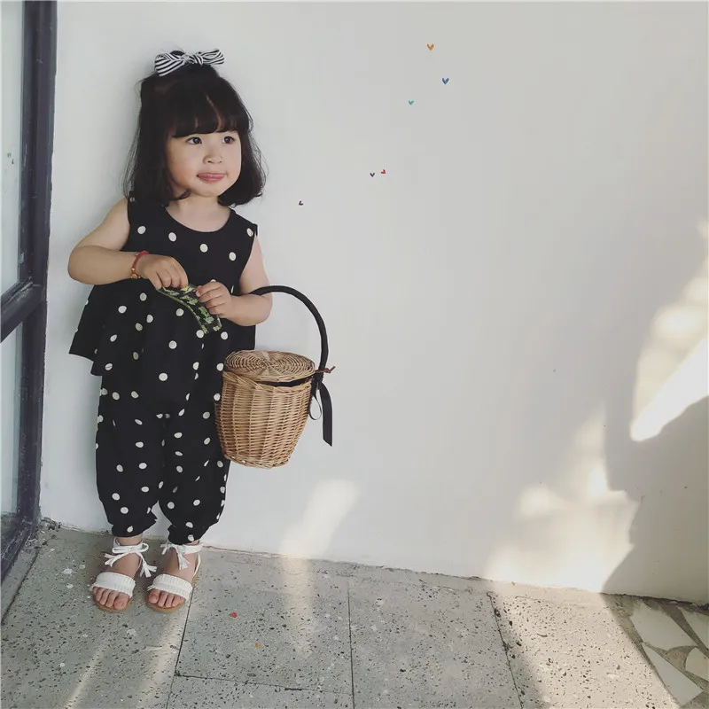 【80-130cm】超人気 高品質 レトロ トッド柄 ベビー パンツ 二点セット
