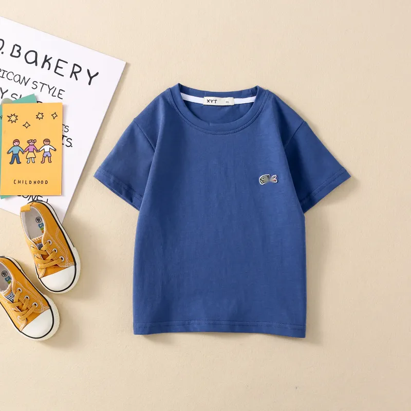 【90-140】大人気 シンプル 定番 きれいめ 着心地良い 合わせやすい Tシャツ