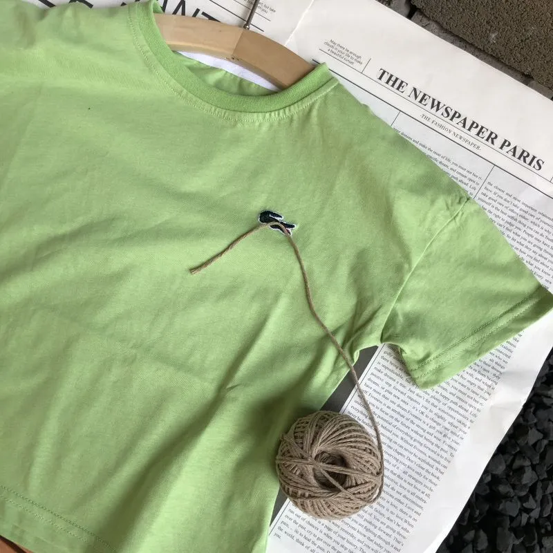 【90-140】大人気 シンプル 定番 きれいめ 着心地良い 合わせやすい Tシャツ