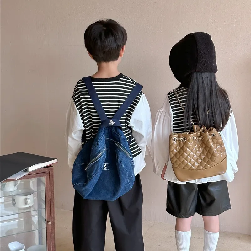 【90-140cm】姉弟の服 秋 子供 服 ストライプス テッチ偽 ツーピース シャツ 男女兼用 トップス