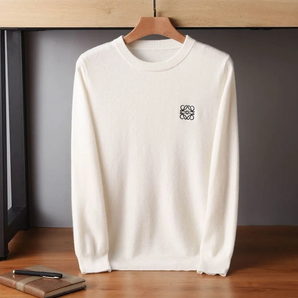 【M-2XL】大人気 シンプル 定番 合わせやすい 着心地良い  ラウンドネック ニットセーター