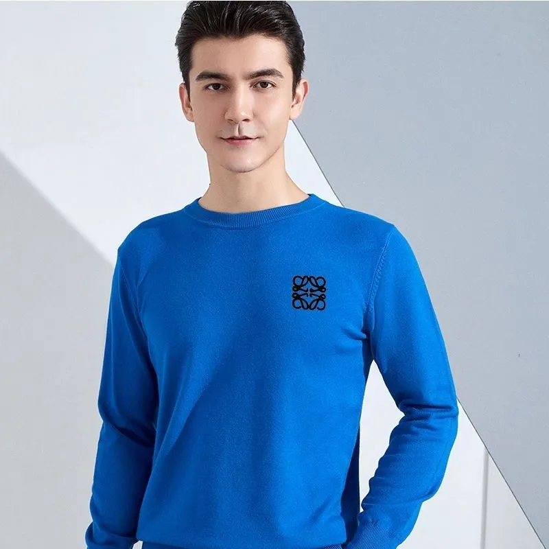 【M-2XL】大人気 シンプル 定番 合わせやすい 着心地良い  ラウンドネック ニットセーター
