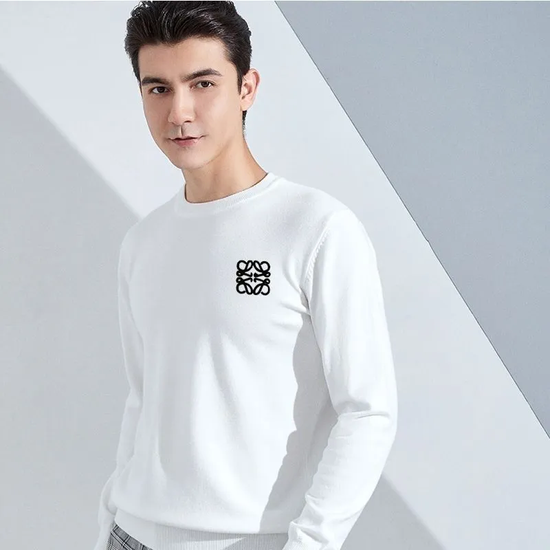 【M-2XL】大人気 シンプル 定番 合わせやすい 着心地良い  ラウンドネック ニットセーター