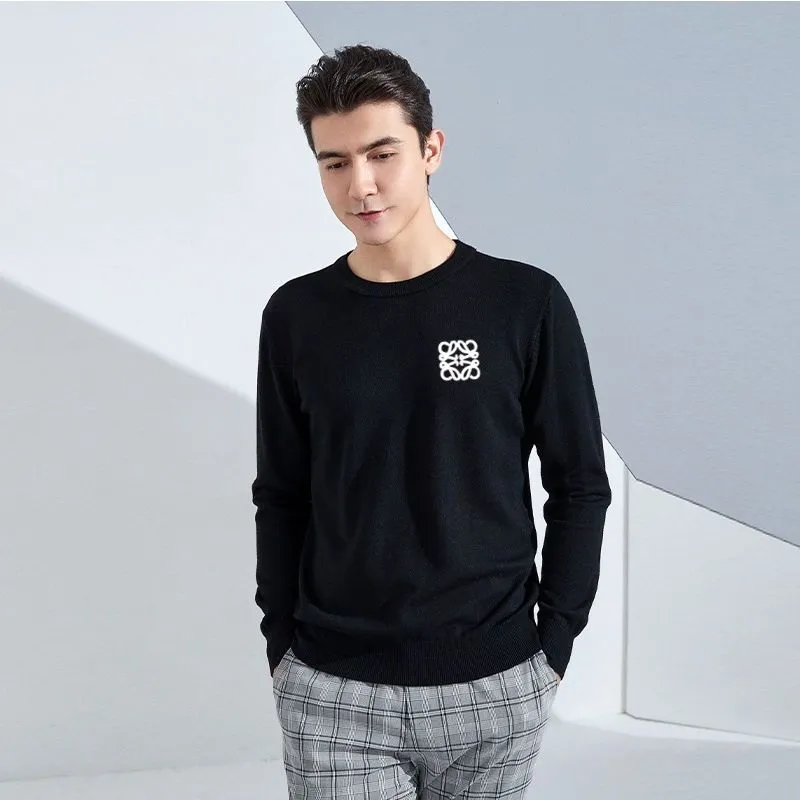【M-2XL】大人気 シンプル 定番 合わせやすい 着心地良い  ラウンドネック ニットセーター
