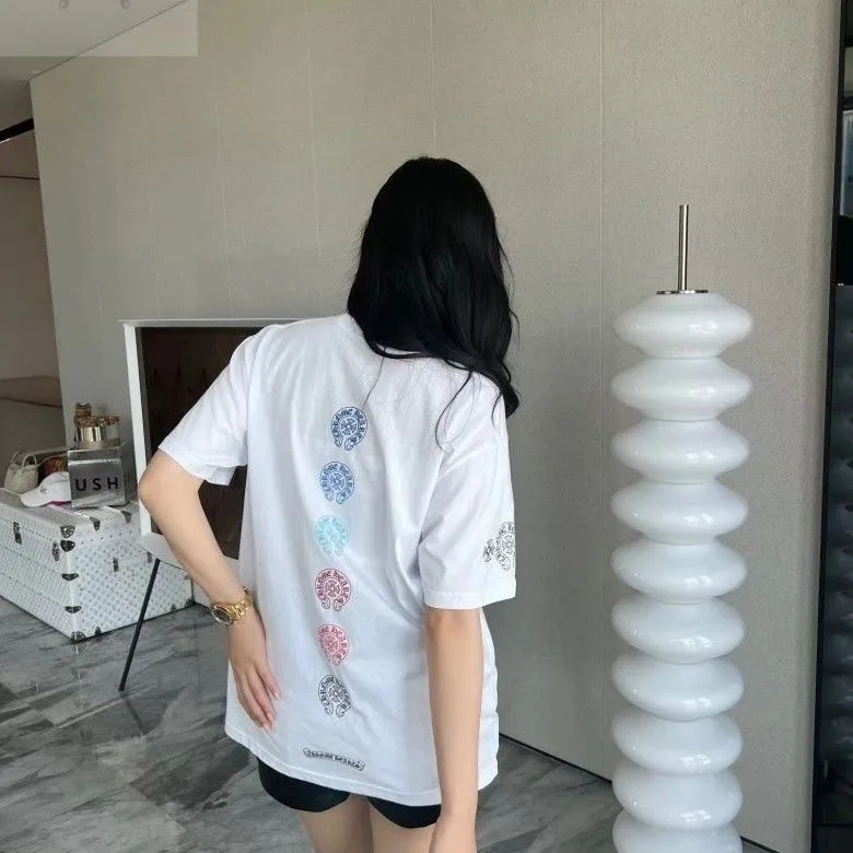 着心地いい 超人気 合わせやすい グラデーション色 ゆるリラックス 男女 無地 半袖Ｔシャツ