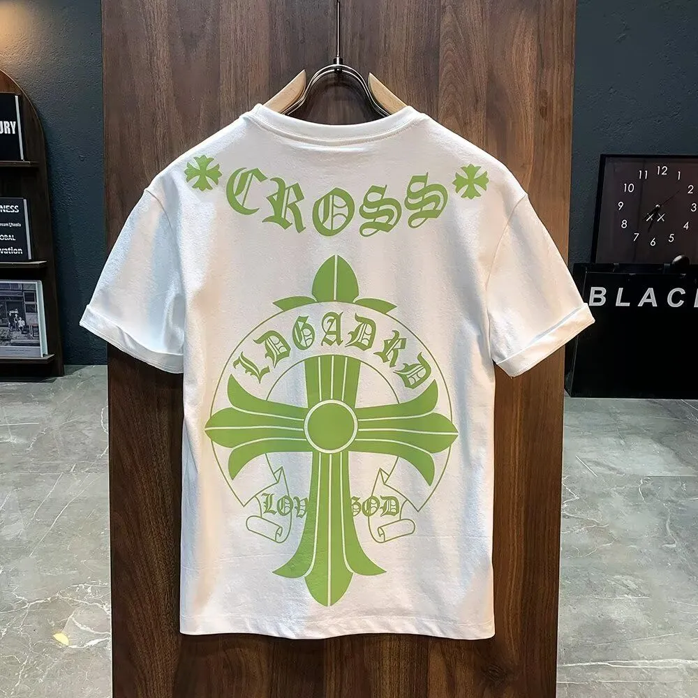 大人の定番 絶対流行 カジュアル  ファッション ラウンドネック 3色選べる  配色  プリント  Tシャツ