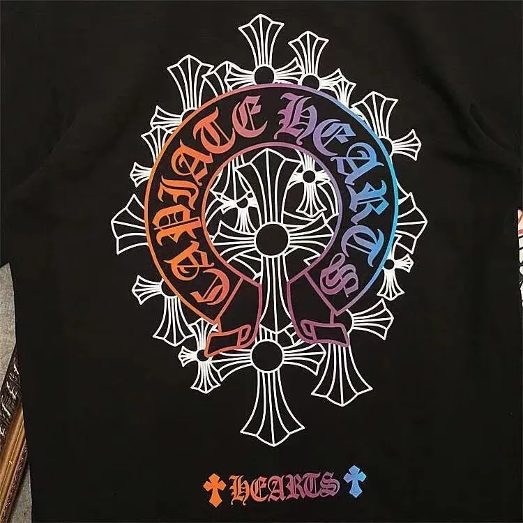 大注目 カジュアル レトロ プリント ゆったり 大きいサイズ 通気性 トップス  Tシャツ