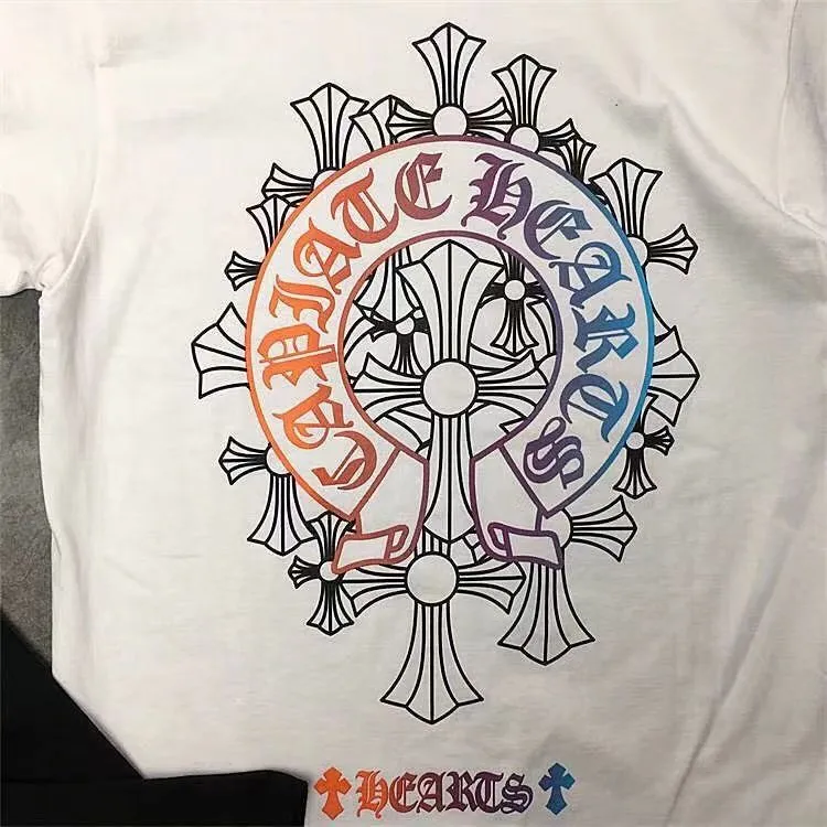 大注目 カジュアル レトロ プリント ゆったり 大きいサイズ 通気性 トップス  Tシャツ