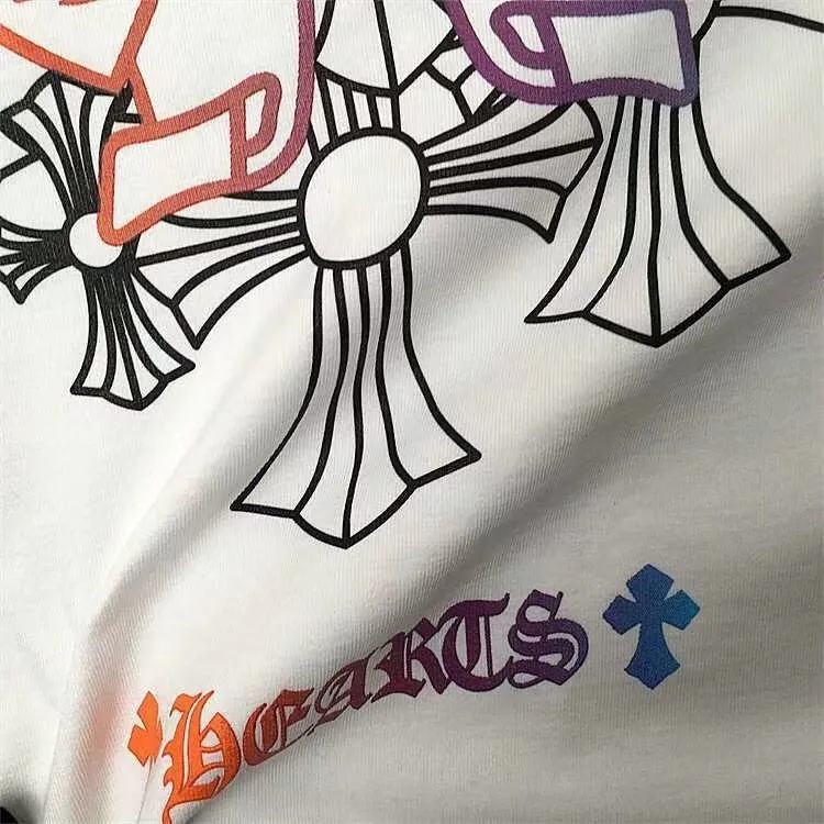 大注目 カジュアル レトロ プリント ゆったり 大きいサイズ 通気性 トップス  Tシャツ