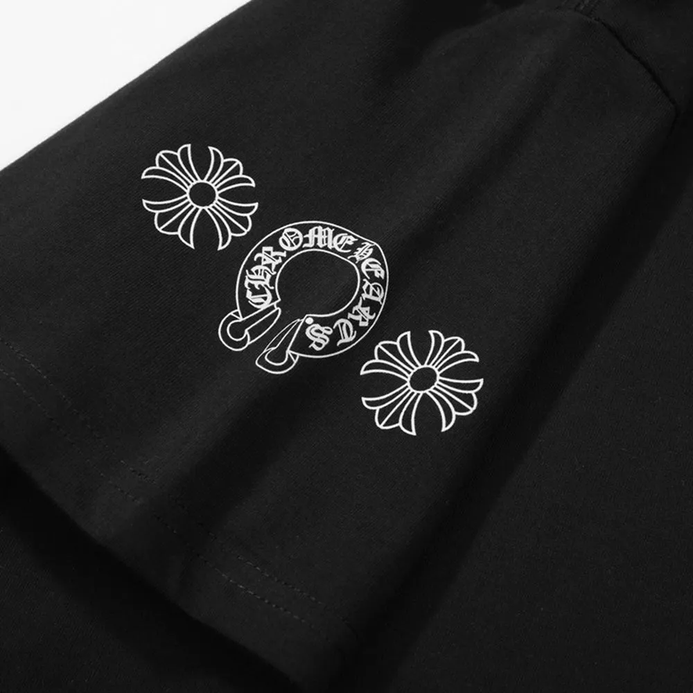 合わせやすい ファッション シンプル 2色選べる コットン プリント ラウンドネック 快適 通気性 Ｔシャツ