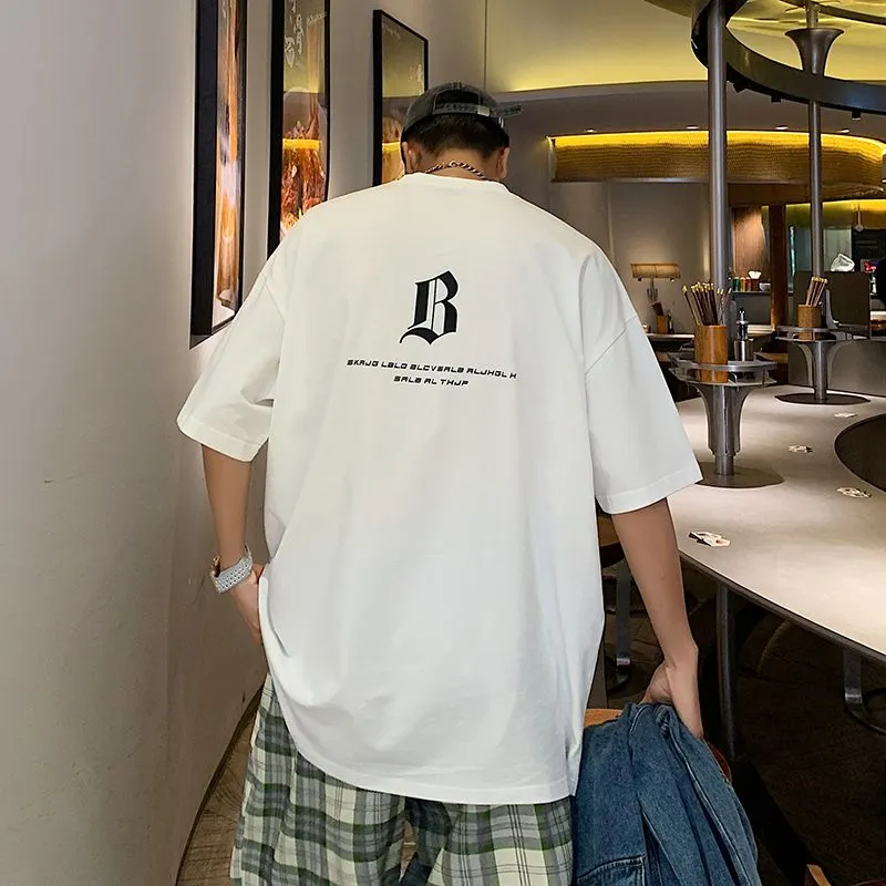 オーバーサイズ 夏 合わせやすい 安い 手触り良く 高級感 シンプル ゆったり ストリート系 Ｔシャツ　