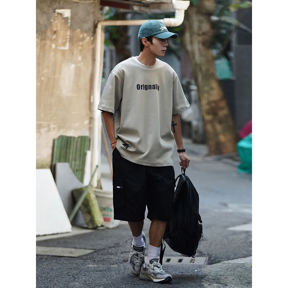 着心地良い 人気爆発中 絶対欲しい 安い ゆったり男女限らず オーバーサイズ 4色選べる アルファベット Ｔシャツ　