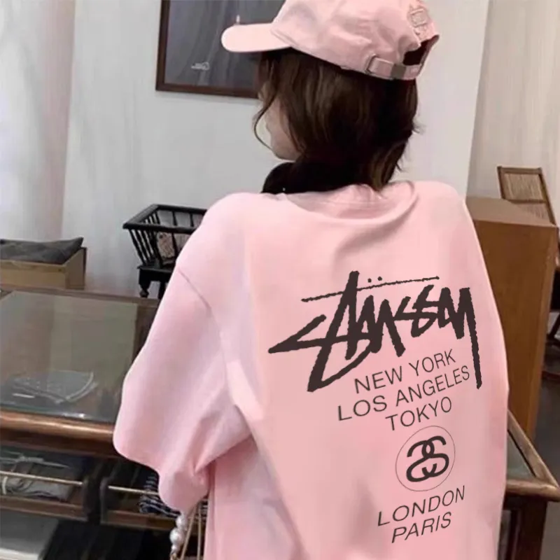 着回し力抜群 新品 夏 デザイン満点 合わせやすい プリント ファッション 無地 シャツ