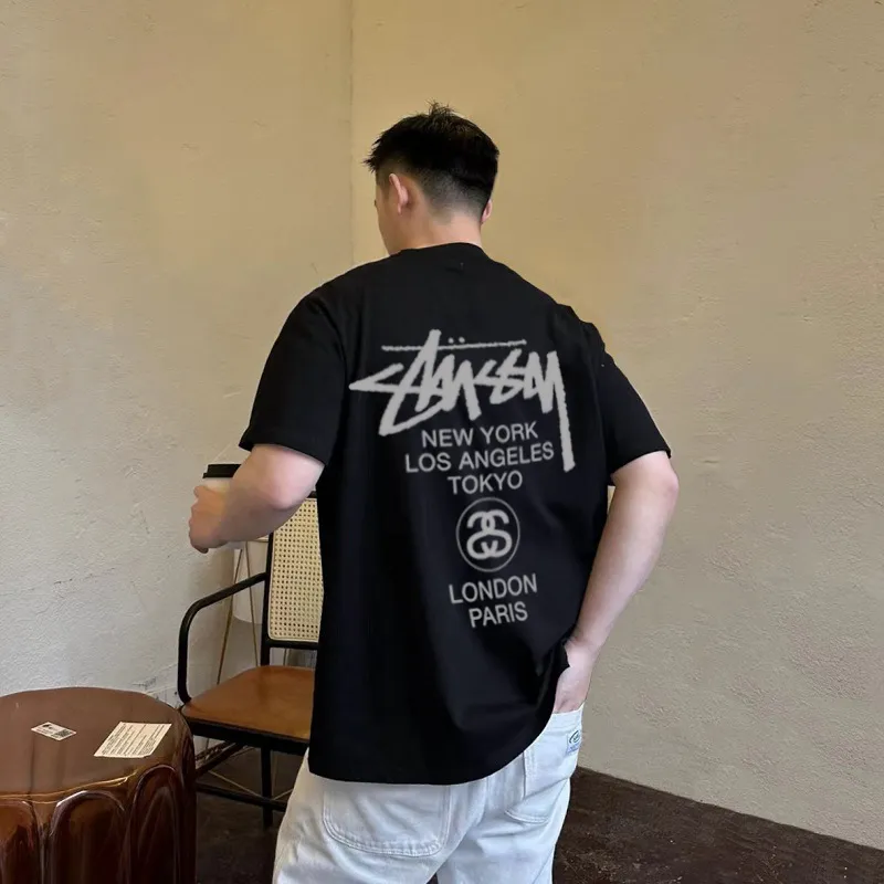 着回し力抜群 新品 夏 デザイン満点 合わせやすい プリント ファッション 無地 シャツ