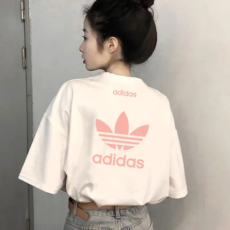大注目！カジュアル 合わせやすい 着心地良い トレンド ルーズ ラウンドネック Tシャツ