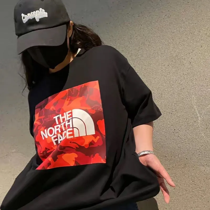 人気爆発中 絶対流行 カジュアル 日常 夏 プリント 2色選べる ゆったり 通気性Ｔシャツ