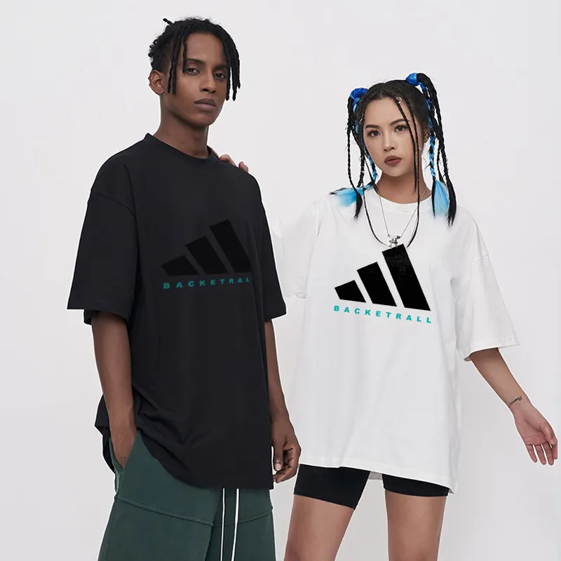 新作 絶対欲しい 憧れ 手触り良く 激売れ中  夏 二色選べられ  アルファベット  プリント Ｔシャツ