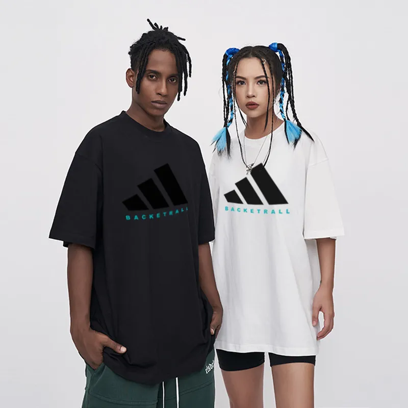 新作 絶対欲しい 憧れ 手触り良く 激売れ中  夏 二色選べられ  アルファベット  プリント Ｔシャツ