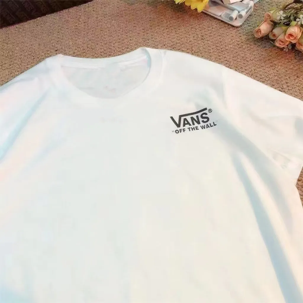 手触り良く 合わせやすい レトロ 2色選べる 男女限らず プリント オーバーサイズ コットン 夏 Ｔシャツ