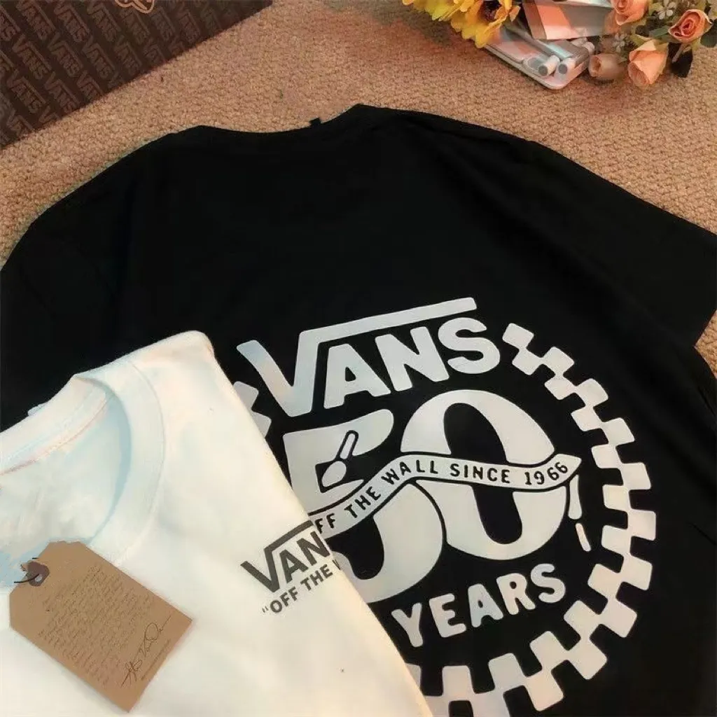 手触り良く 合わせやすい レトロ 2色選べる 男女限らず プリント オーバーサイズ コットン 夏 Ｔシャツ