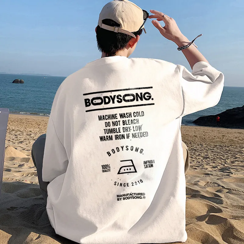 手触り良く おすすめ ファッション 日常 カッコイイ オーバーサイズ 通気性 快適 Ｔシャツ