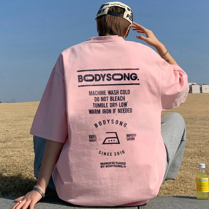 手触り良く おすすめ ファッション 日常 カッコイイ オーバーサイズ 通気性 快適 Ｔシャツ