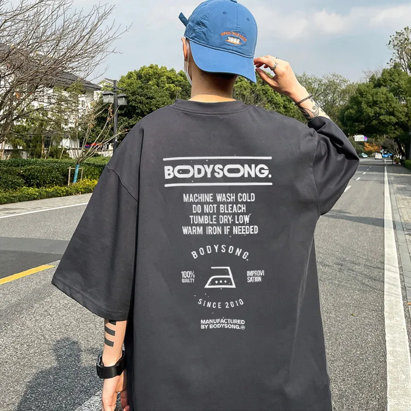 手触り良く おすすめ ファッション 日常 カッコイイ オーバーサイズ 通気性 快適 Ｔシャツ