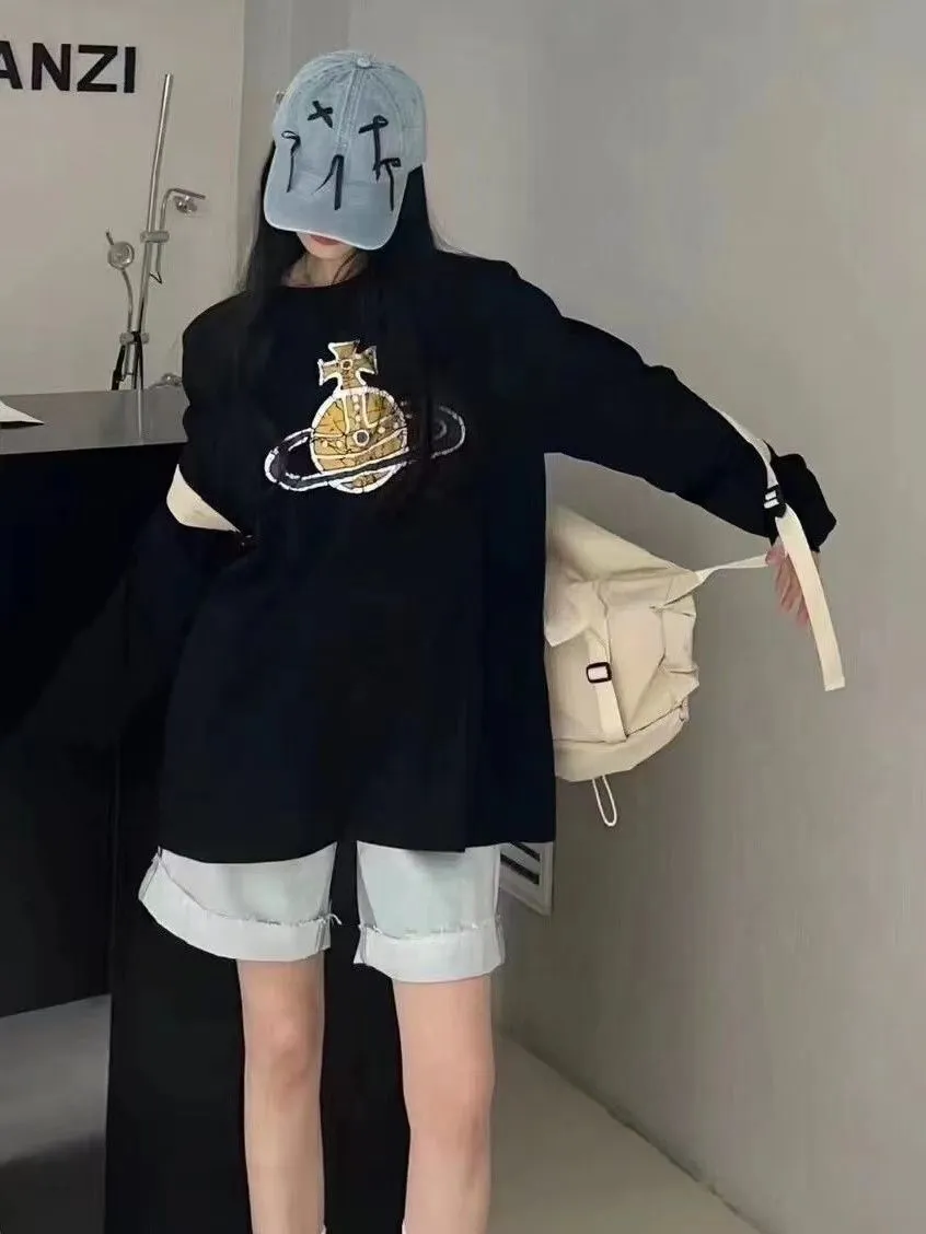 着回し力抜群 ルーズ 合わせやすい 着心地良い カジュアル 長袖 Tシャツ