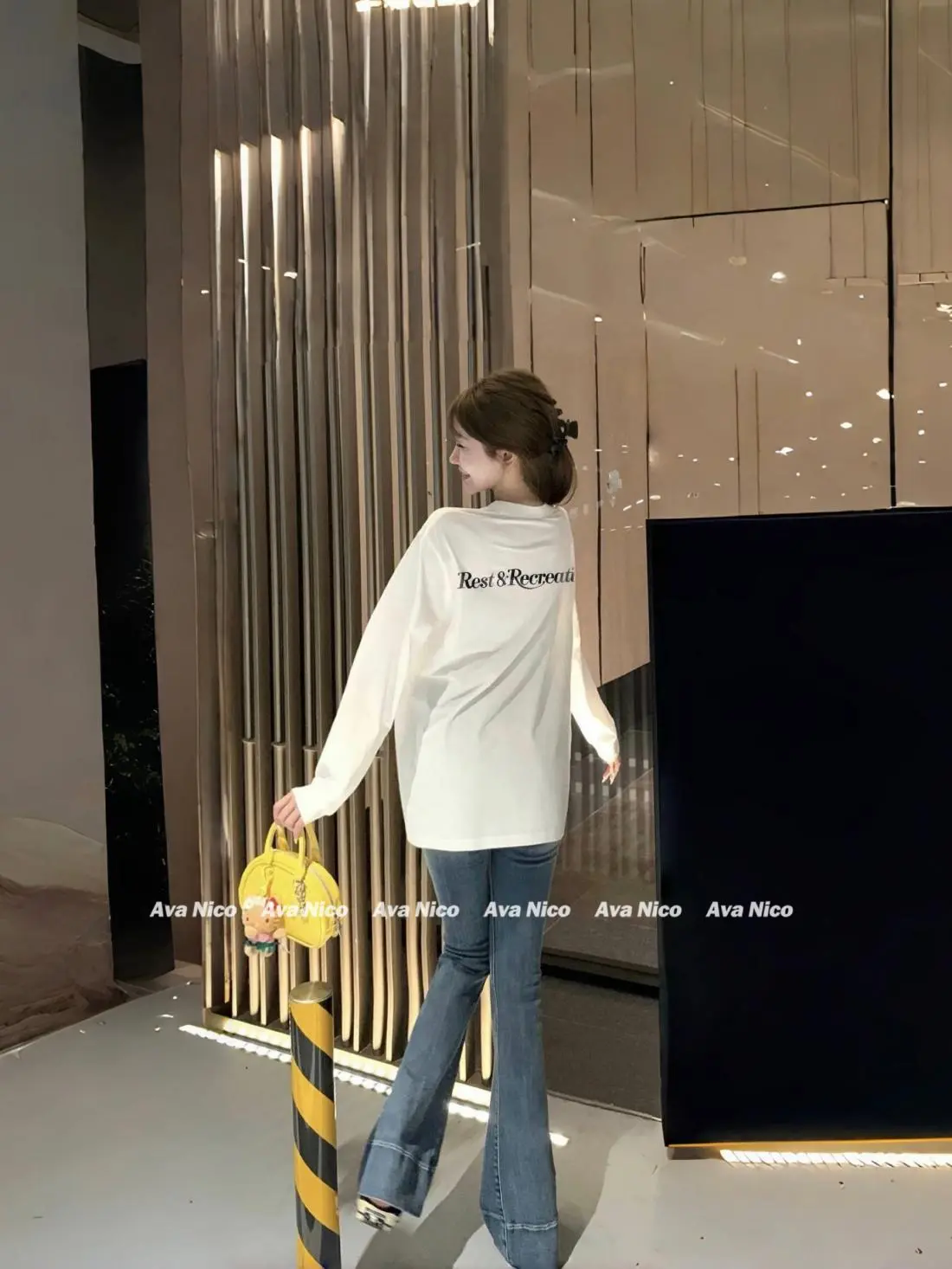 絶対欲しい！ ルーズ 合わせやすい 着心地良い カジュアル 長袖 Tシャツ