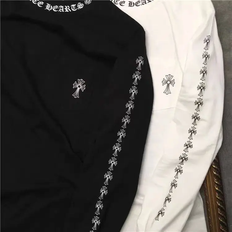 デザイン満点 絶対後悔しない  おしゃれ 2色選べられ 長袖 Tシャツ