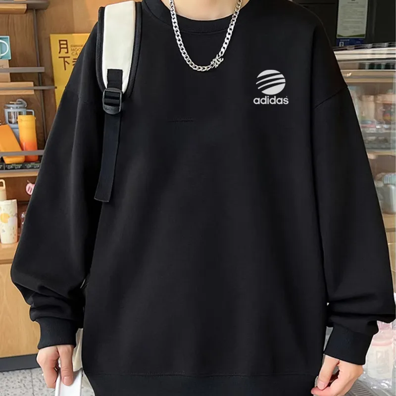 超人気商品 大人の定番 合わせやすい シンプル  超ファッション 動きやすい ラウンドネック トレーナー