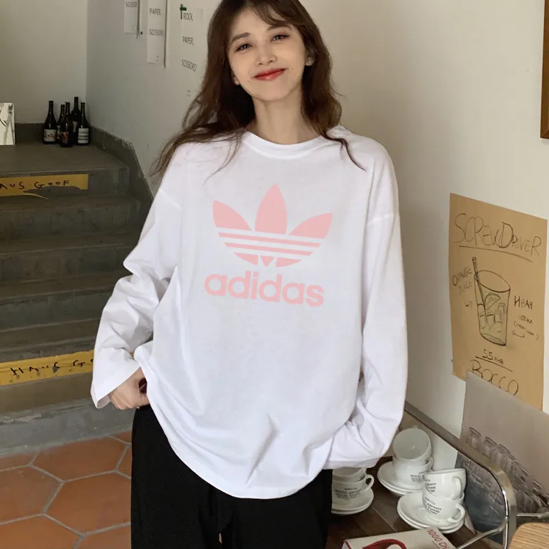 大活躍 気質いい 超人気商品 ラウンドネック スポーツスタイル  ストリート系  長袖 Ｔシャツ