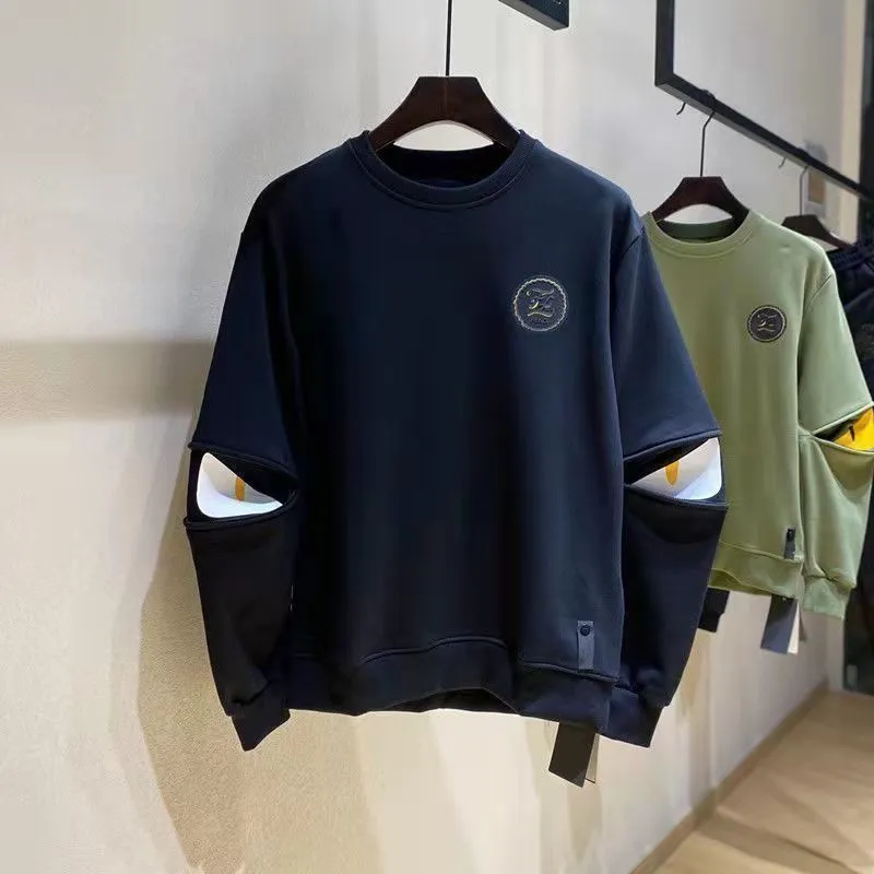 今季も大流行 高級感 大注目 爆売れ中  カジュアル 超ファッション おしゃれ ラウンドネック クール 長袖 トレーナー