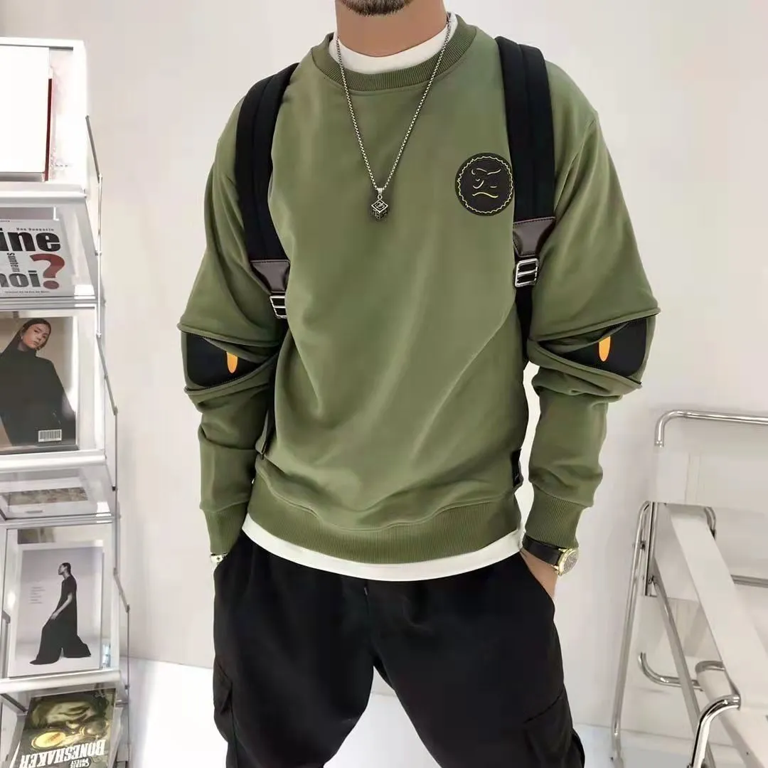 今季も大流行 高級感 大注目 爆売れ中  カジュアル 超ファッション おしゃれ ラウンドネック クール 長袖 トレーナー