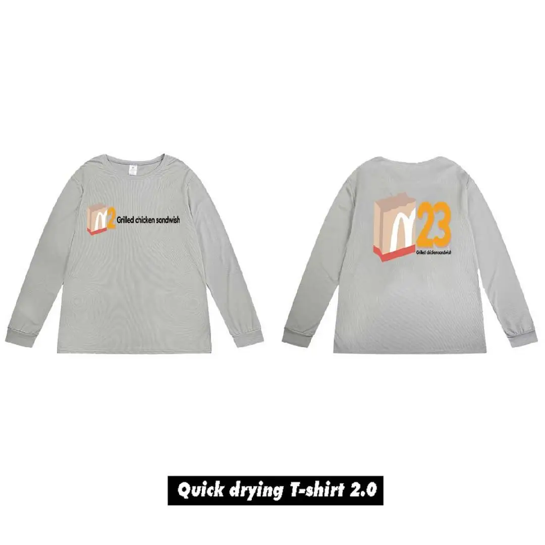 売り切れ必至 着心地良い 今季も大流行  シンプル カジュアル 動きやすい 長袖 Ｔシャツ