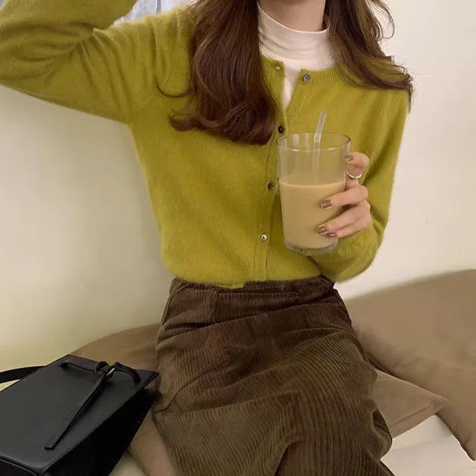 合わせやすい 質感のいい 好感度100％ 日常 エレガント おしゃれ フェミニン カーディガン