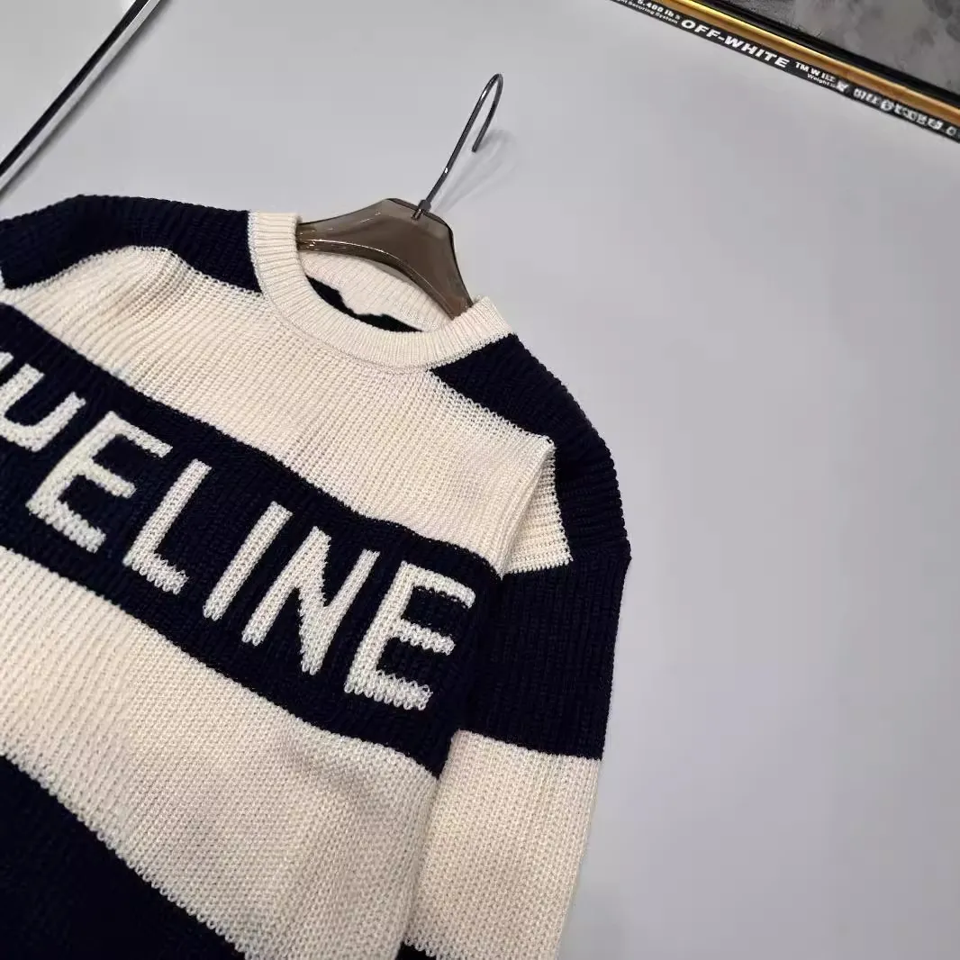 気質いい 超人気商品 大人の定番  着回し力抜群 カッコイイ配色 動きやすい ニットセーター