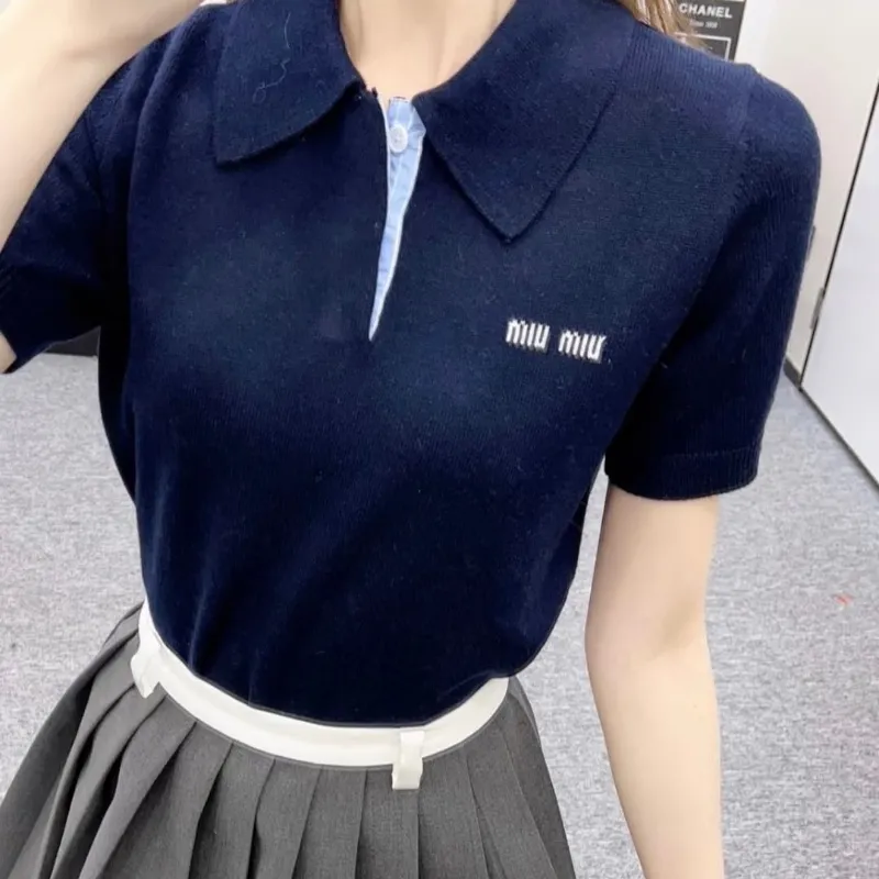 『フリーサイズ』美人度アップ 大注目 柔らかい トレンド クラシック ニット生地 Tシャツ