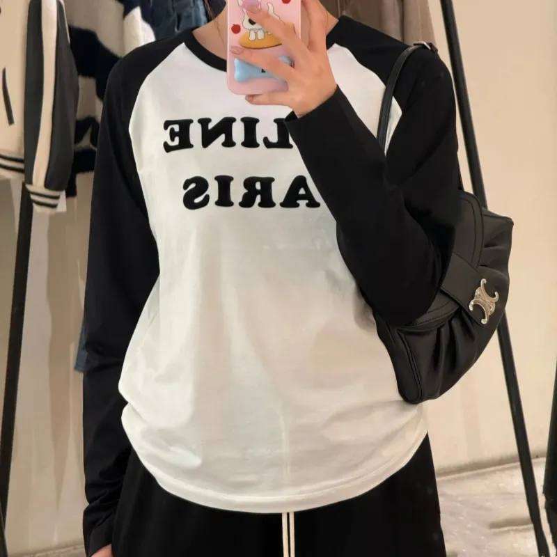 『S-L』超お買い得 注目の トレンド クラシック フィット感 デザイン満点 長袖 Tシャツ