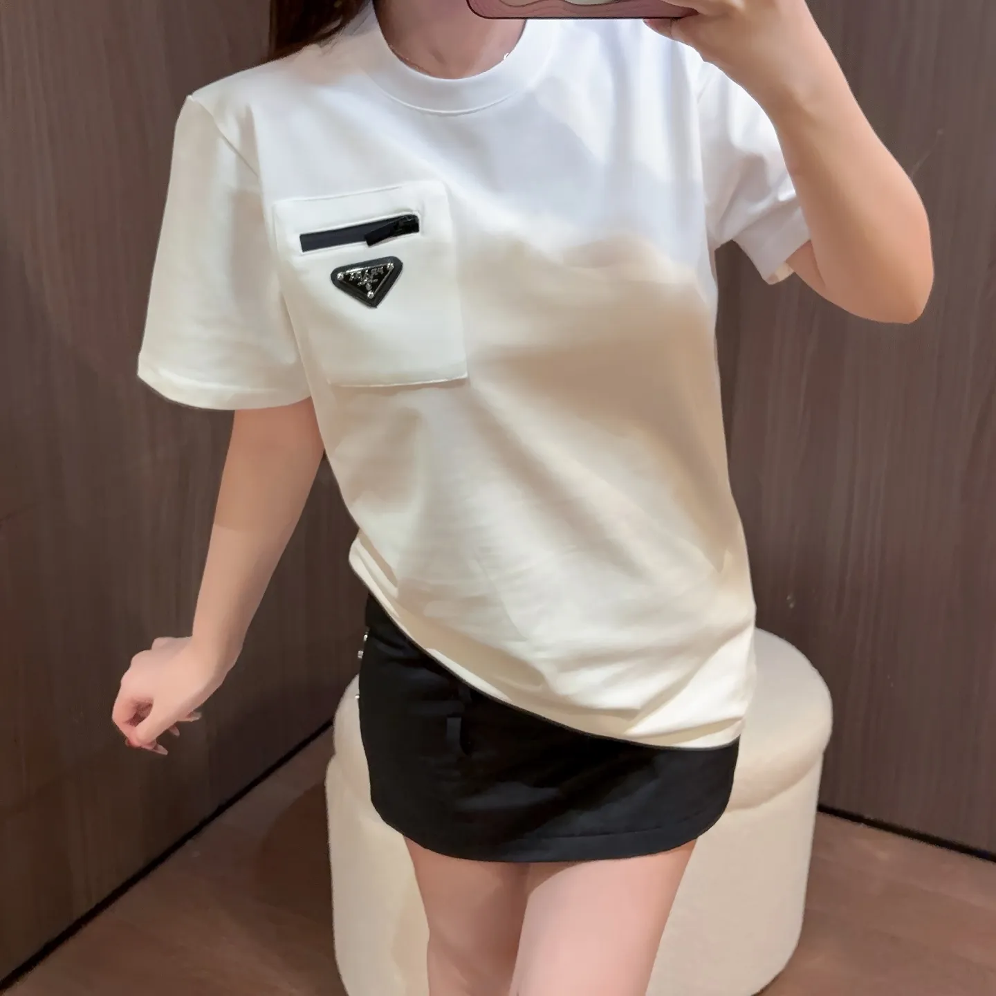『S-L』目立つ 気質満点 リラックス クール おしゃれ スリム 動きやすい Tシャツ