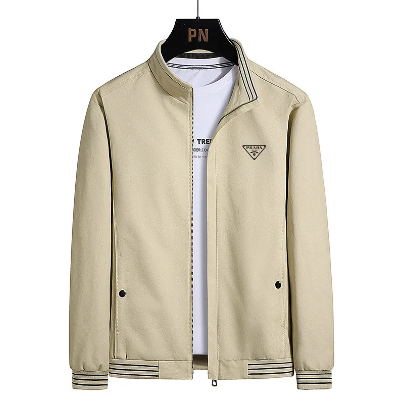 『M-5XL』春秋向け メンズ ビジネス カジュアル 綿布 ジャケット スタンドカラー ジャケット