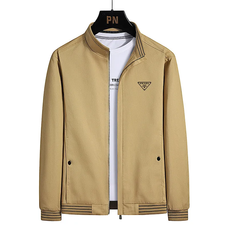 『M-5XL』春秋向け メンズ ビジネス カジュアル 綿布 ジャケット スタンドカラー ジャケット