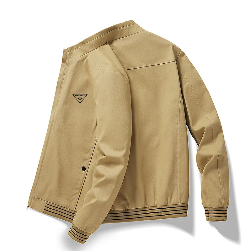 『M-5XL』春秋向け メンズ ビジネス カジュアル 綿布 ジャケット スタンドカラー ジャケット