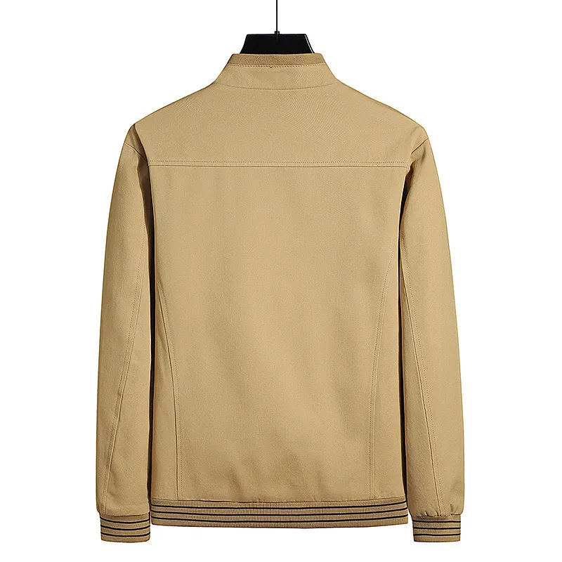 『M-5XL』春秋向け メンズ ビジネス カジュアル 綿布 ジャケット スタンドカラー ジャケット