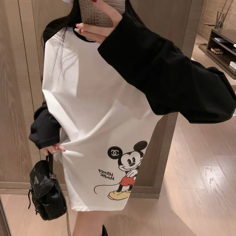 『S-L』取り入れたい カジュアル 可愛い ユニーク高品質 スタイリッシュ 長袖 Tシャツ