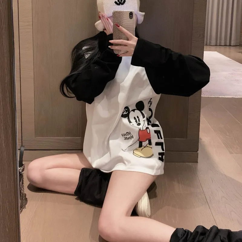 『S-L』取り入れたい カジュアル 可愛い ユニーク高品質 スタイリッシュ 長袖 Tシャツ