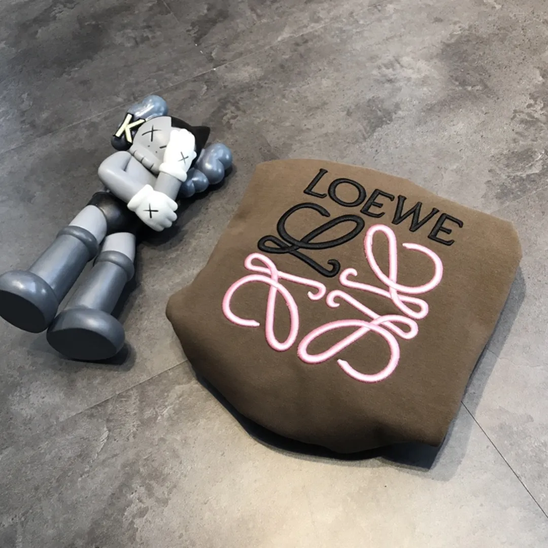 『L』胸元刺繍 立体ロゴ おすすめ クラシック リラックス アウトドア トレーナー