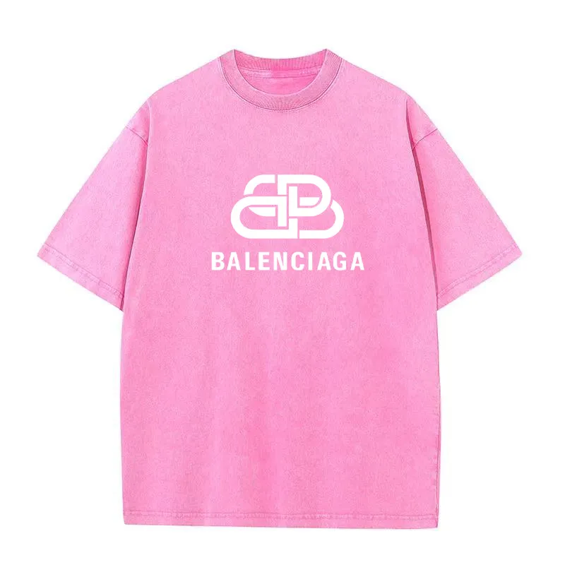 『S-5XL』人気上昇中 絶対流行 ウォッシュド クール シンプル Tシャツ