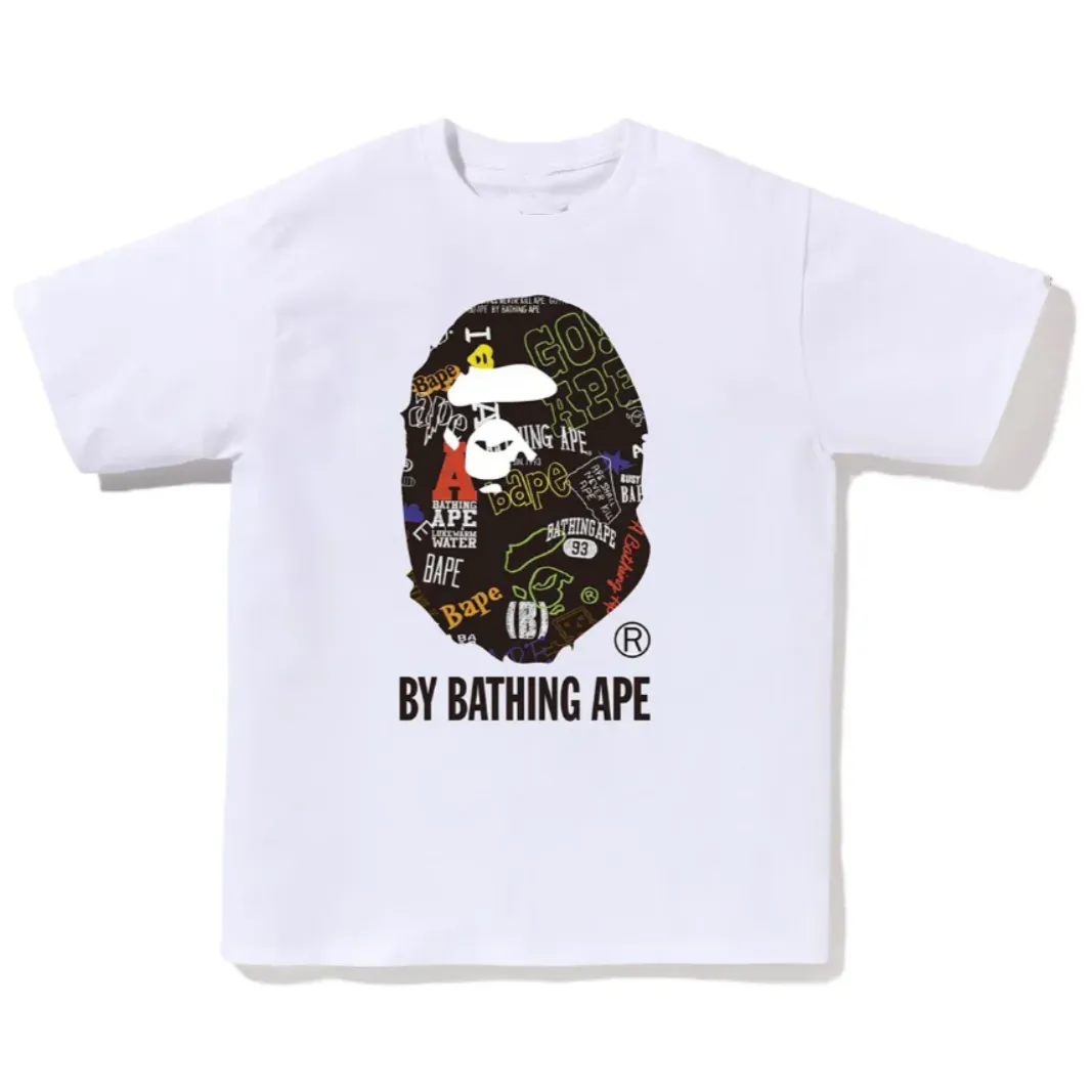 『S-3XL』激売れ中 トレンドアイテム ビビッド エッジィ モダンＴシャツ